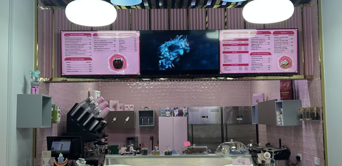 après travaux de rénovation glacier